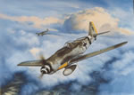 "Dora 9" - Jerry Crandall - Fw-190 Ace Hans Dortenmann World War II Art